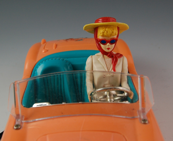 Vintage Toy Barbie Radio Car
