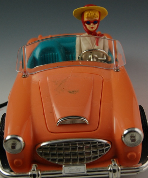Vintage Toy Barbie Radio Car