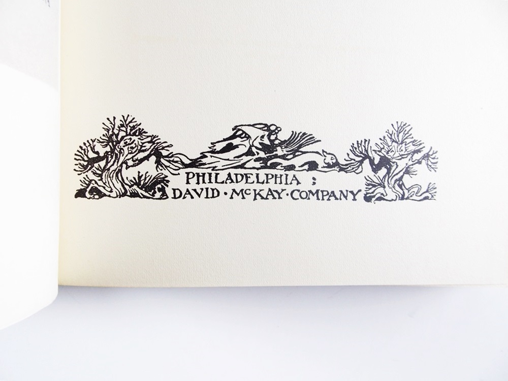 "The Legend of Sleepy Hollow", 1928 Publication by W. Irving, Illus. by Rackham 