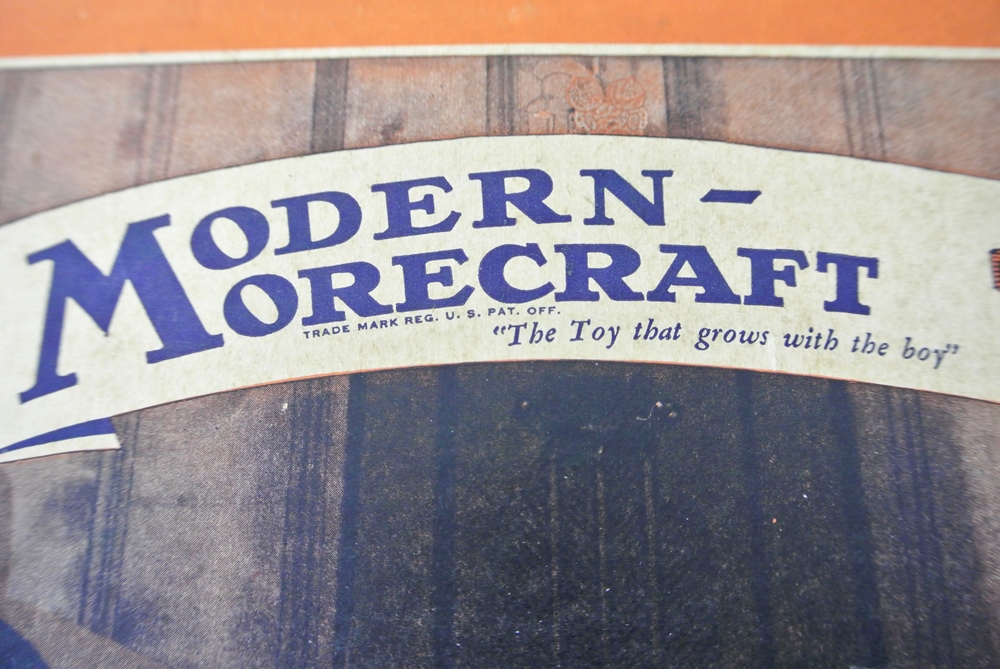 Vintage 1937 Modern-Morecraft "The Toy that Grows with the Boy"