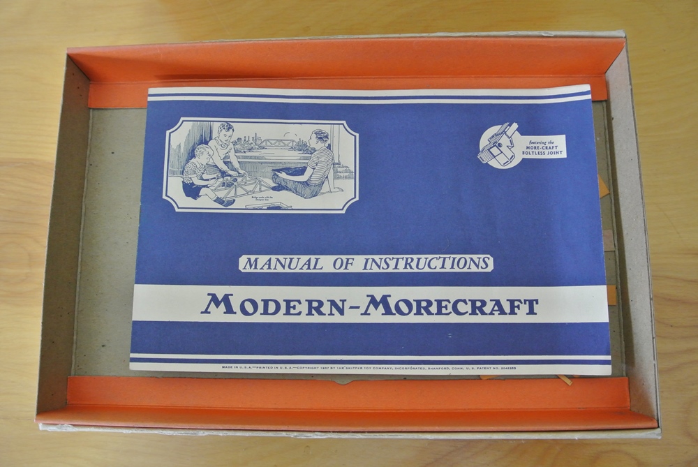 Vintage 1937 Modern-Morecraft "The Toy that Grows with the Boy"