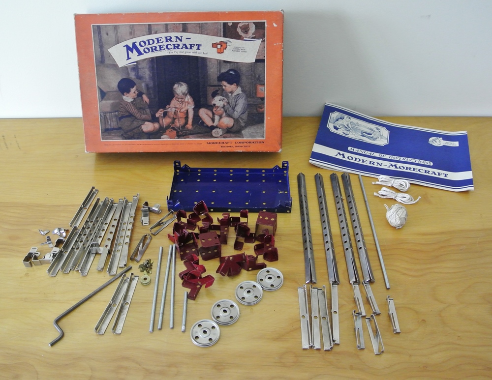 Vintage 1937 Modern-Morecraft "The Toy that Grows with the Boy"