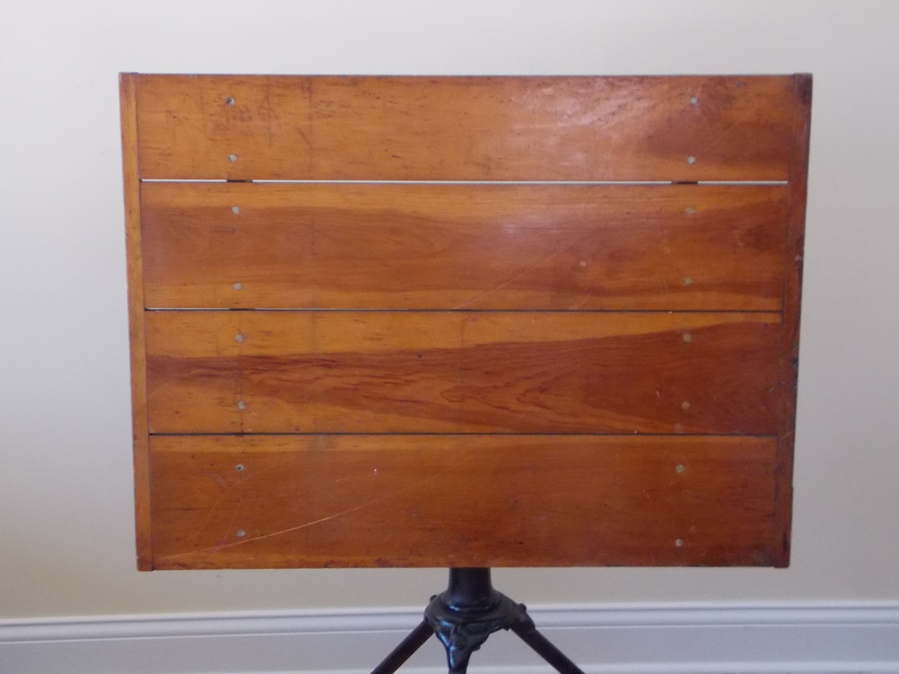 Antique Industrial Drafting Table made by A. Hoffman Company (Rochester, NY)