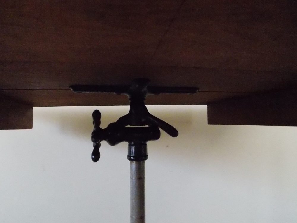 Antique Industrial Drafting Table made by A. Hoffman Company (Rochester, NY)