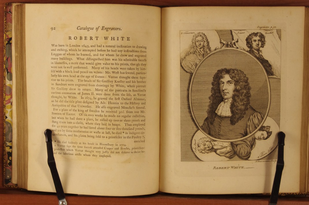Six Rare 18th Century Books on "Anecdotes of Painting in England"