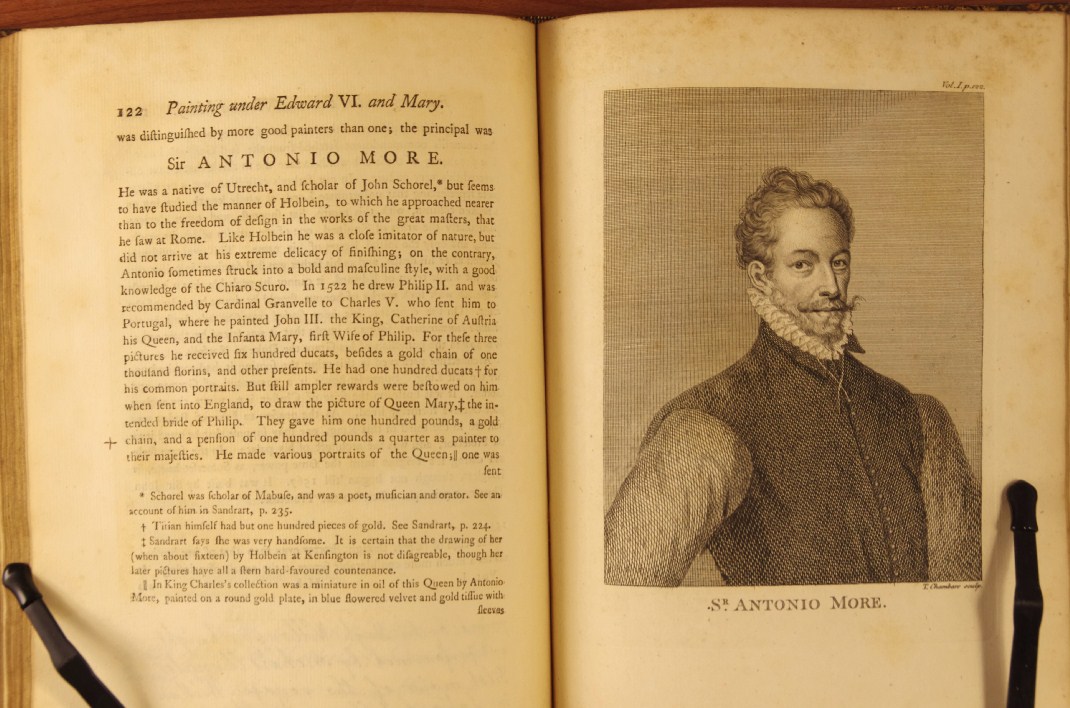 Six Rare 18th Century Books on "Anecdotes of Painting in England"