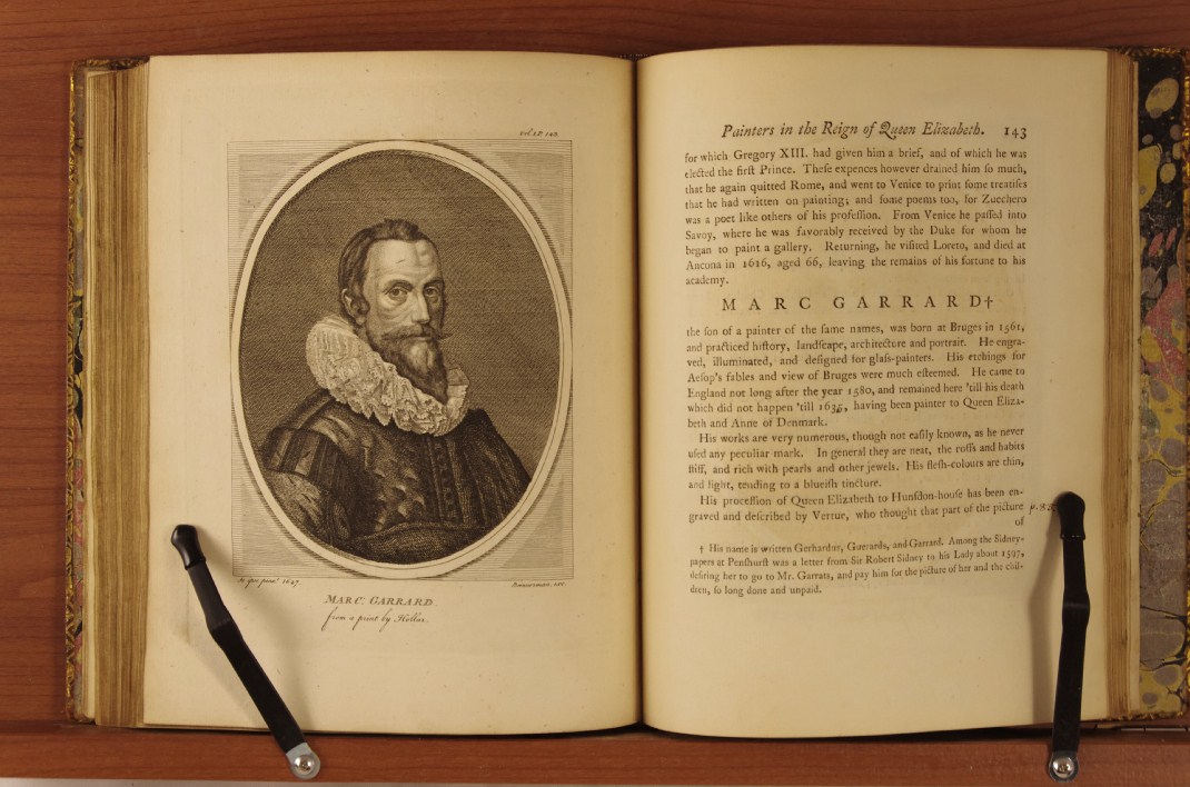 Six Rare 18th Century Books on "Anecdotes of Painting in England"