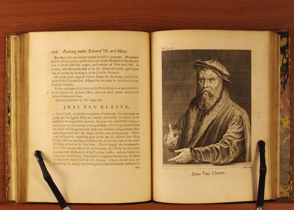 Six Rare 18th Century Books on "Anecdotes of Painting in England"