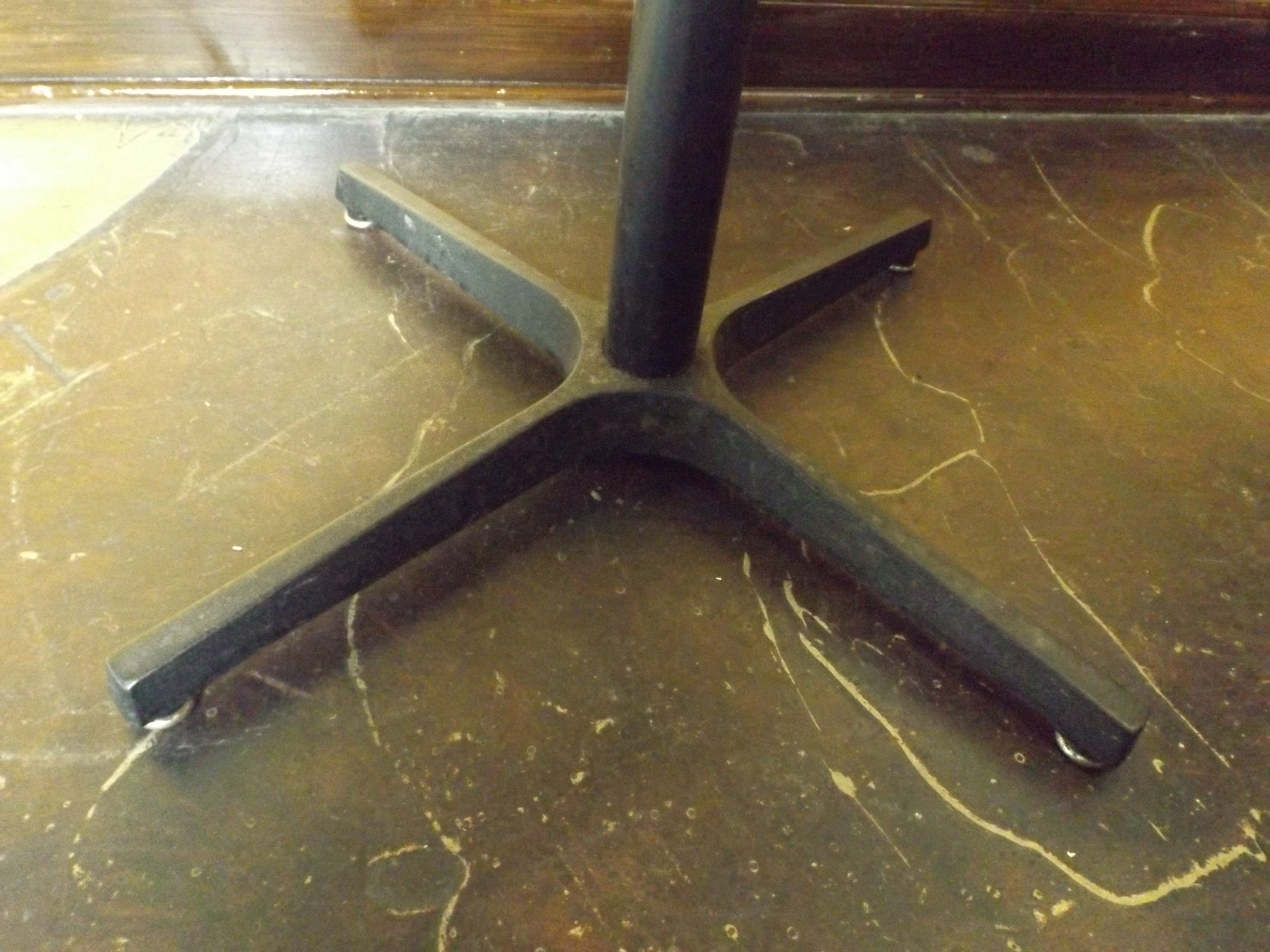 Black and White Tile Top Table