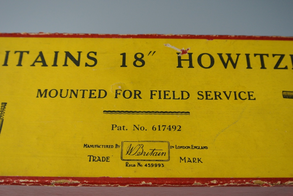 Britains 18" Firing Howitzer Mounted for Field Service 