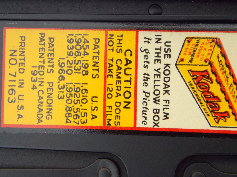 1940's Jiffy Kodak  Folding Camera with Twindar Lens