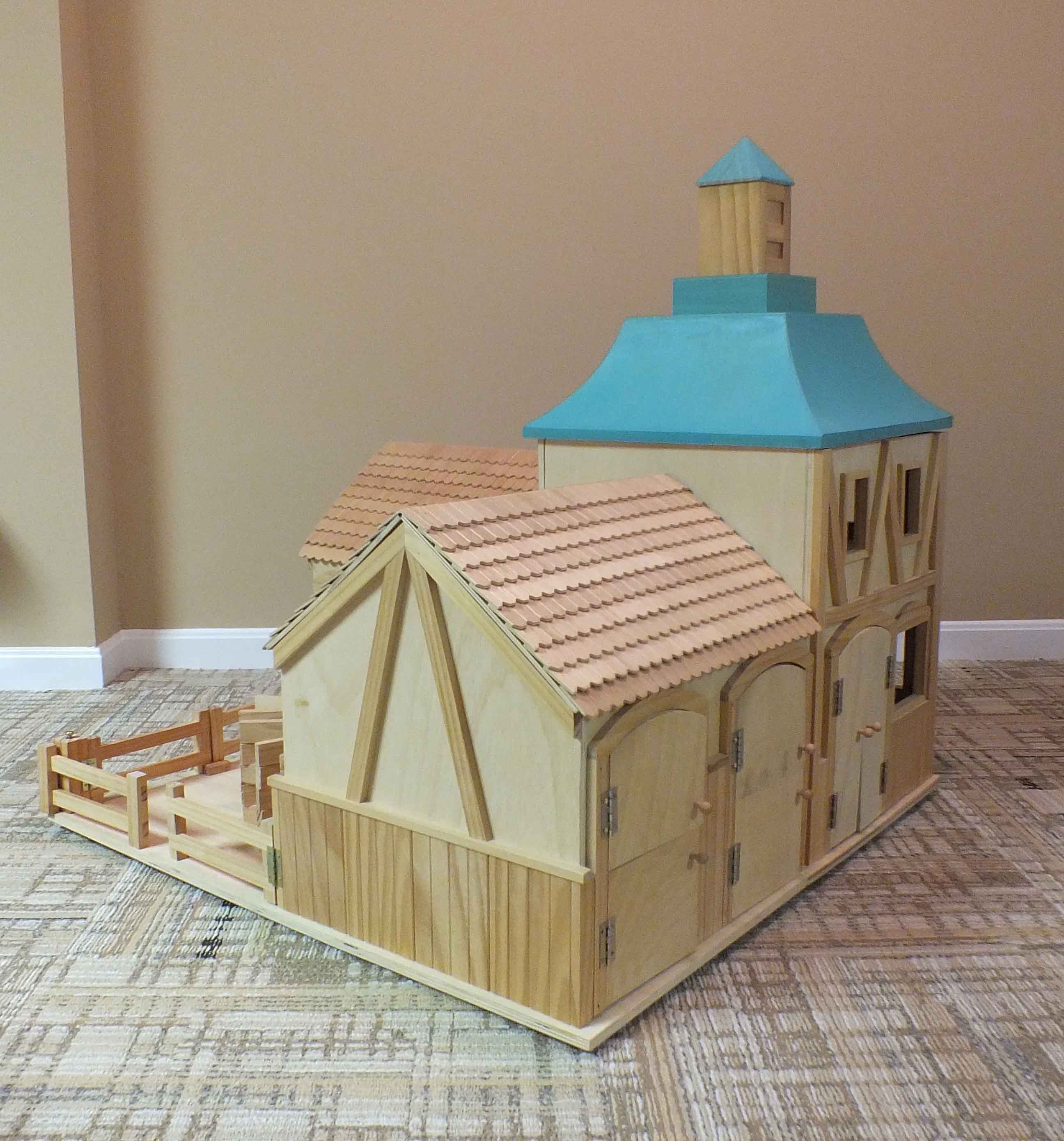 Majestic Horse Barn Toy