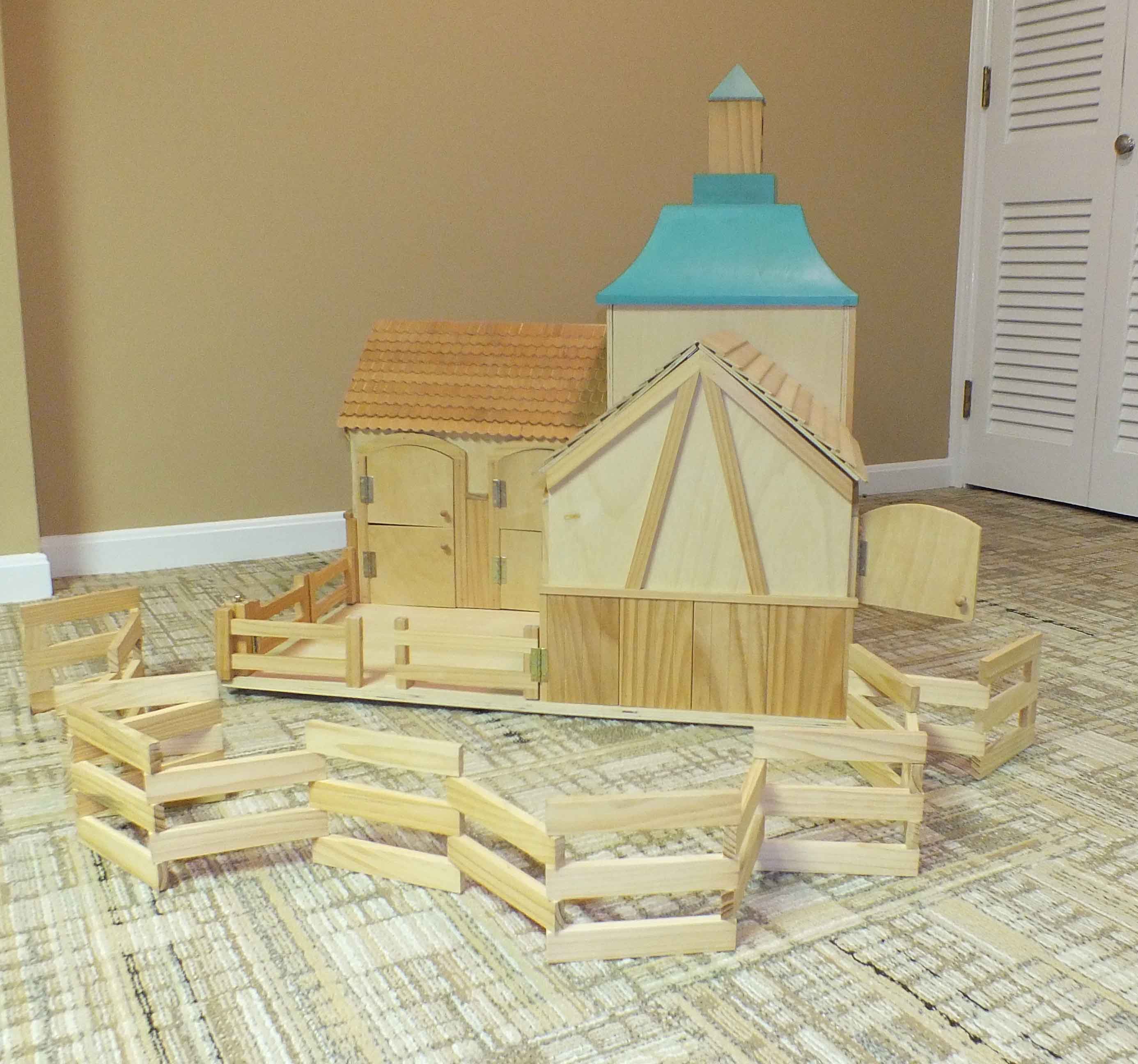 Majestic Horse Barn Toy