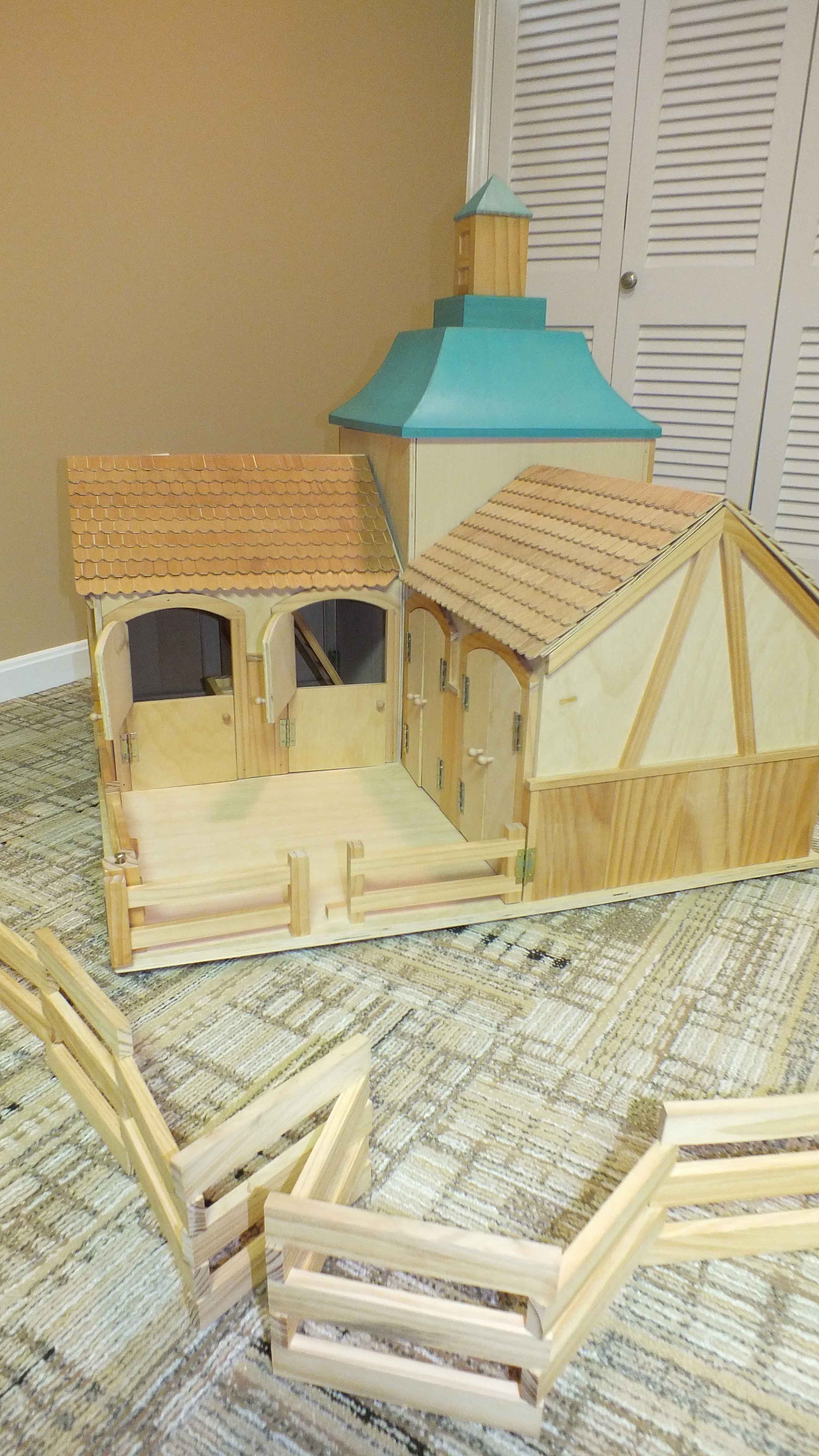 Majestic Horse Barn Toy