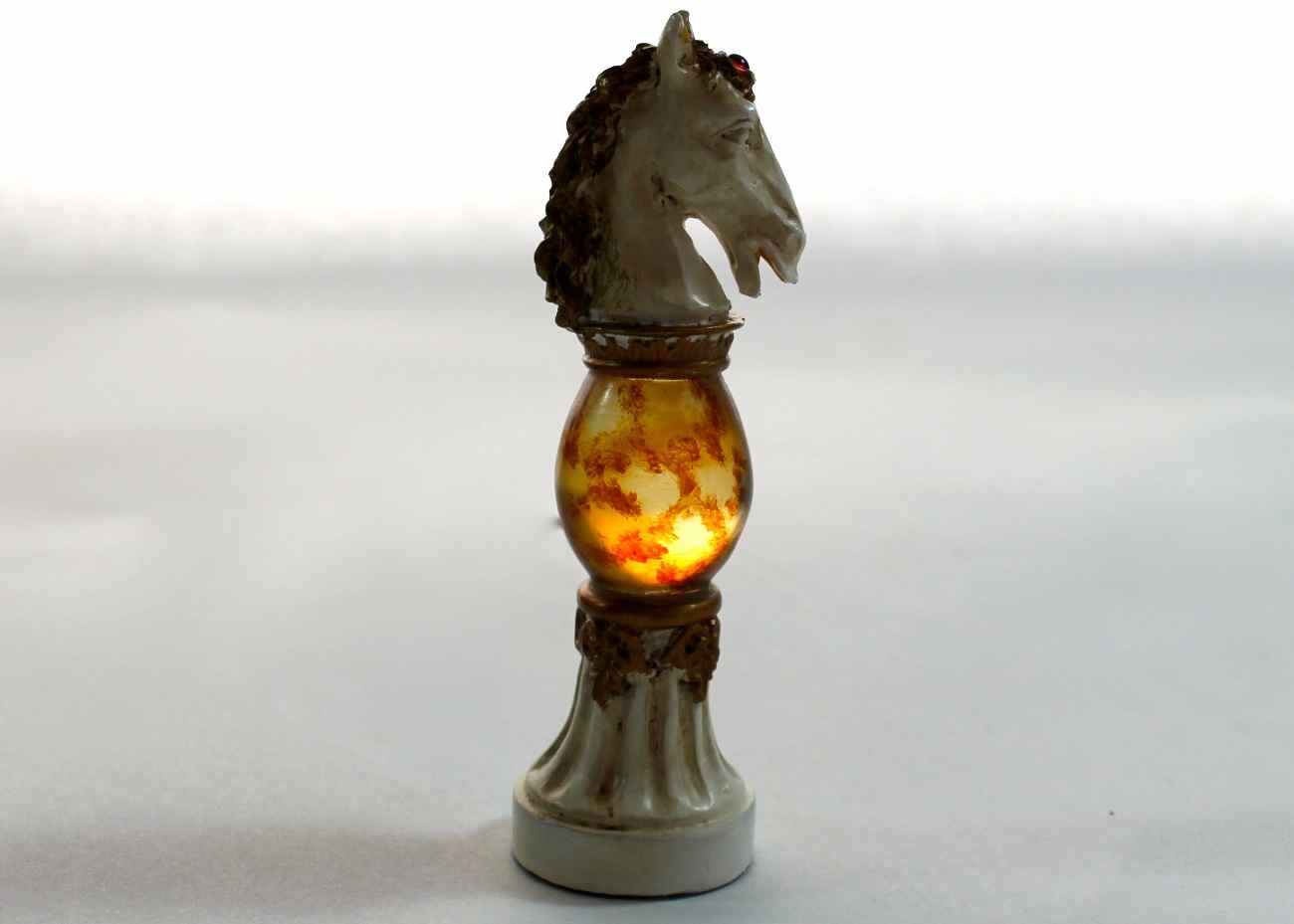 Ornate Wooden Chess Board