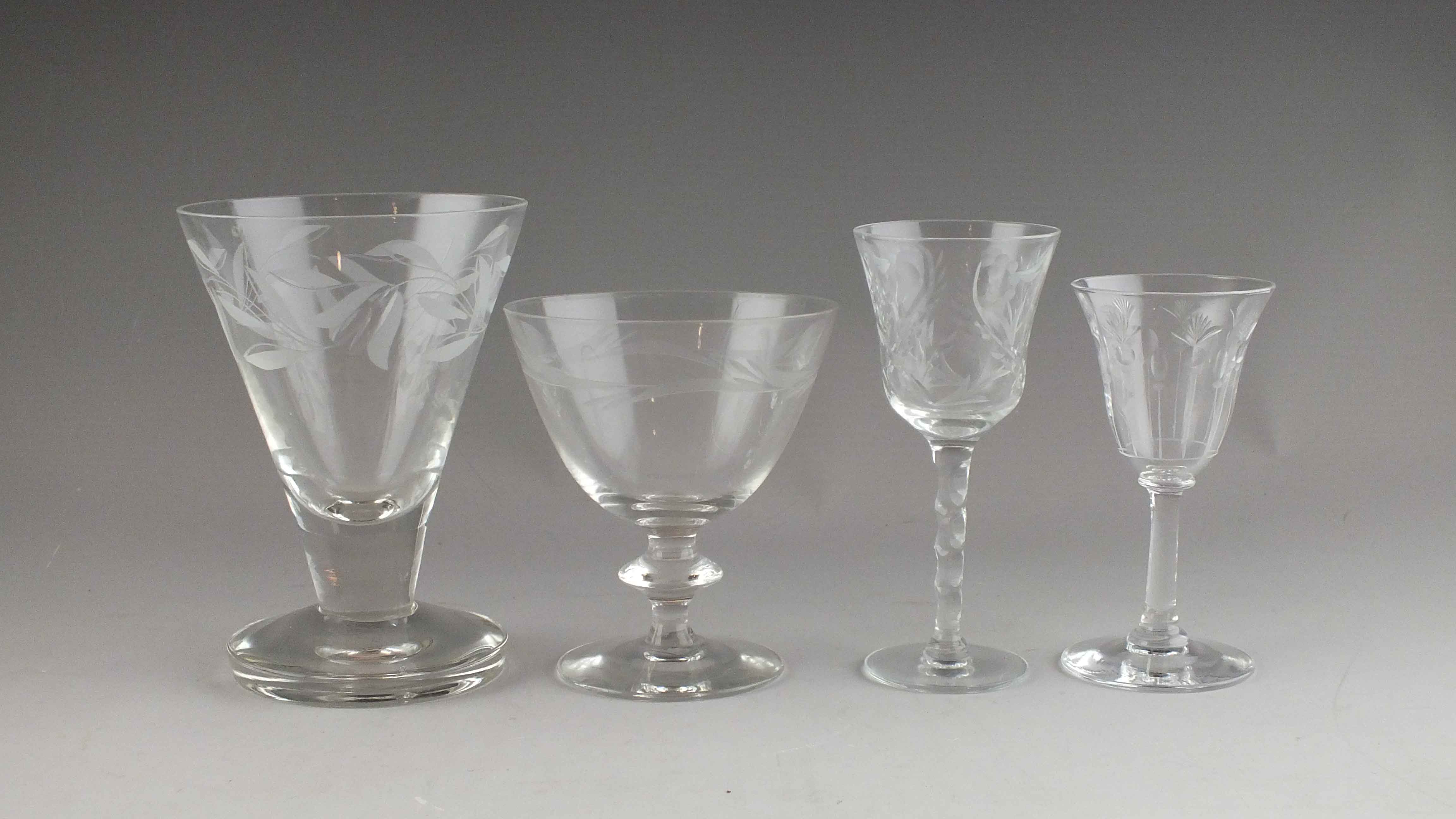 Antique Crystal Stemware