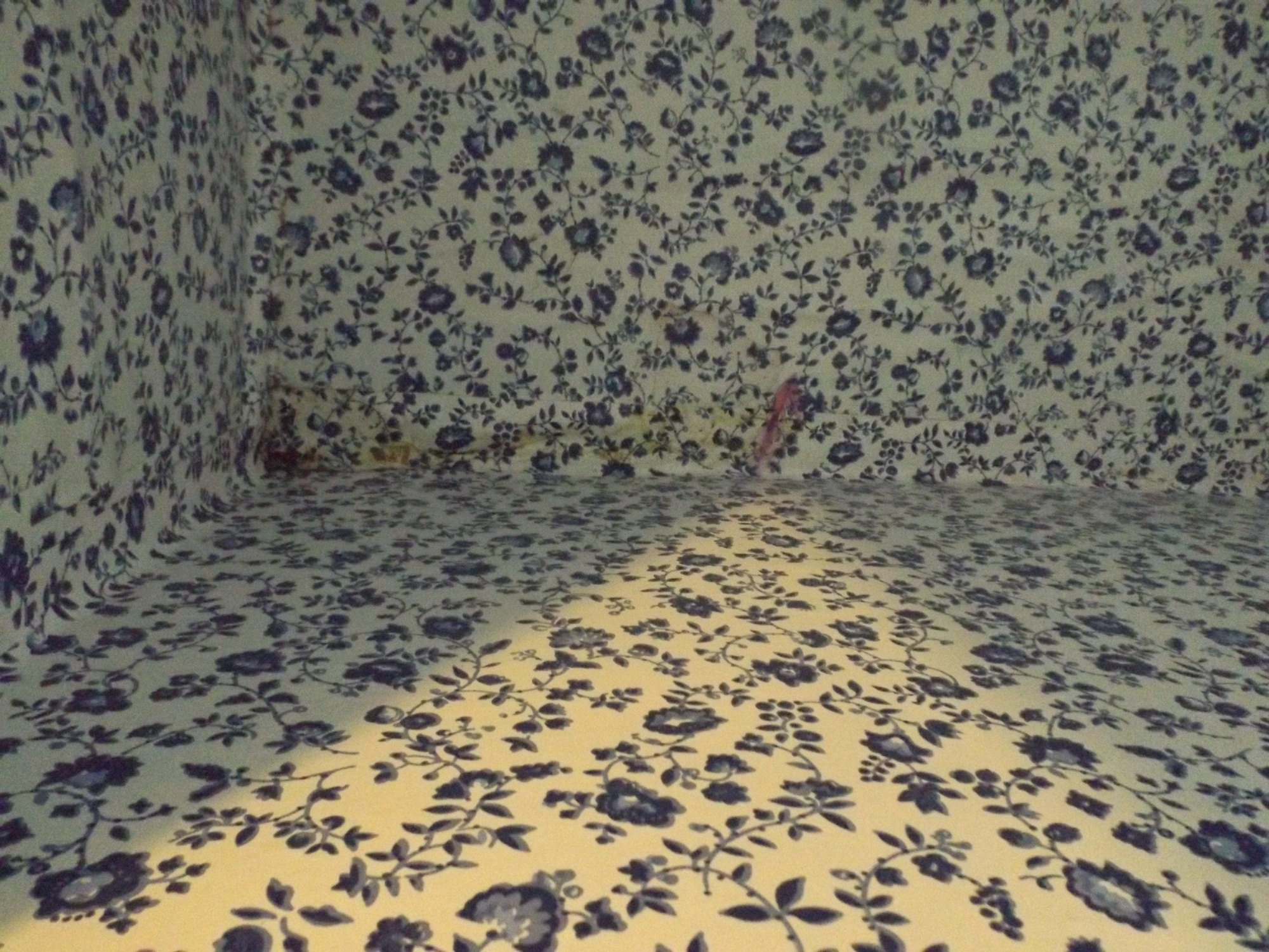 Vintage Black Steamer Trunk