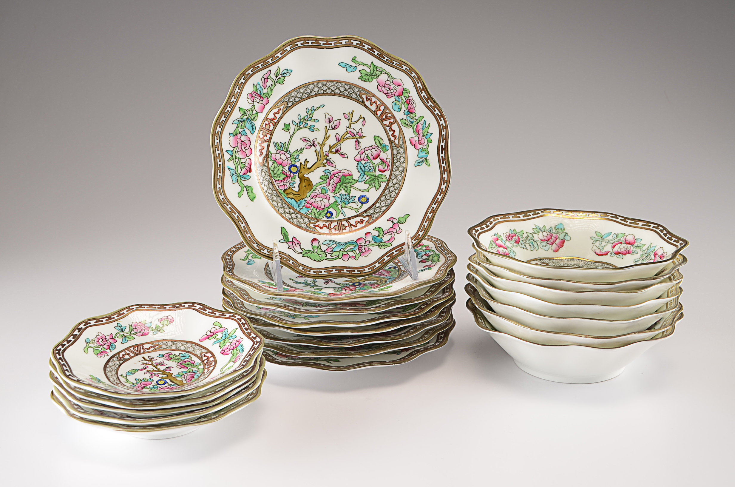 Collection of Antique Coalport China