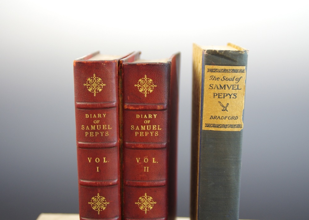 1927 Two-Volume "The Diary of Samuel Pepys" and 1924 "The Soul of Samuel Pepys"