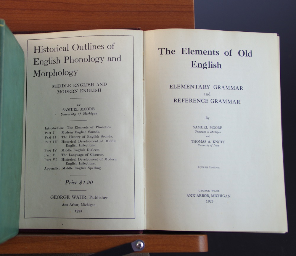 Large Collection of Books on Language, Printing, Bookbinding, and Much More