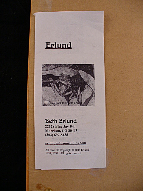 Limited Edition Lithographs Signed and Numbered by Beth Erlund, Framed
