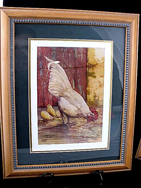 Limited Edition Lithographs Signed and Numbered by Beth Erlund, Framed