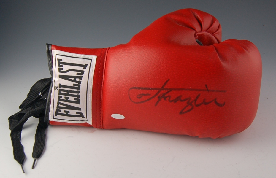 Joe Frazier Autographed Boxing Glove