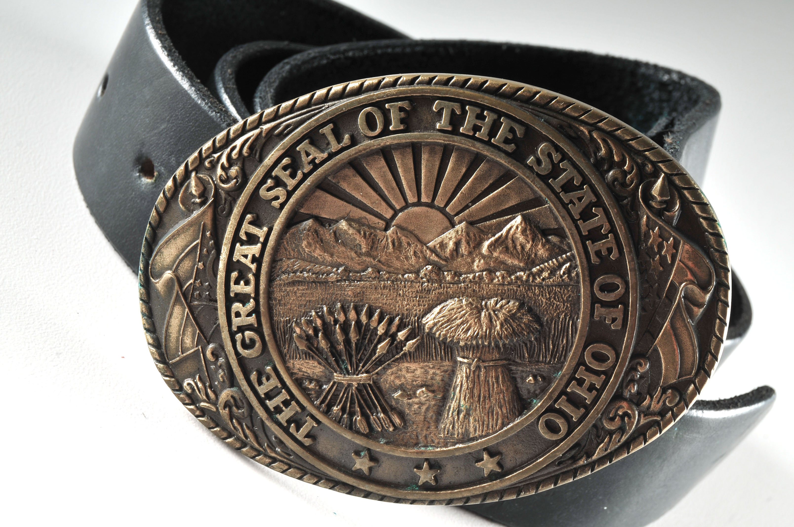 Ohio Seal Belt Buckle