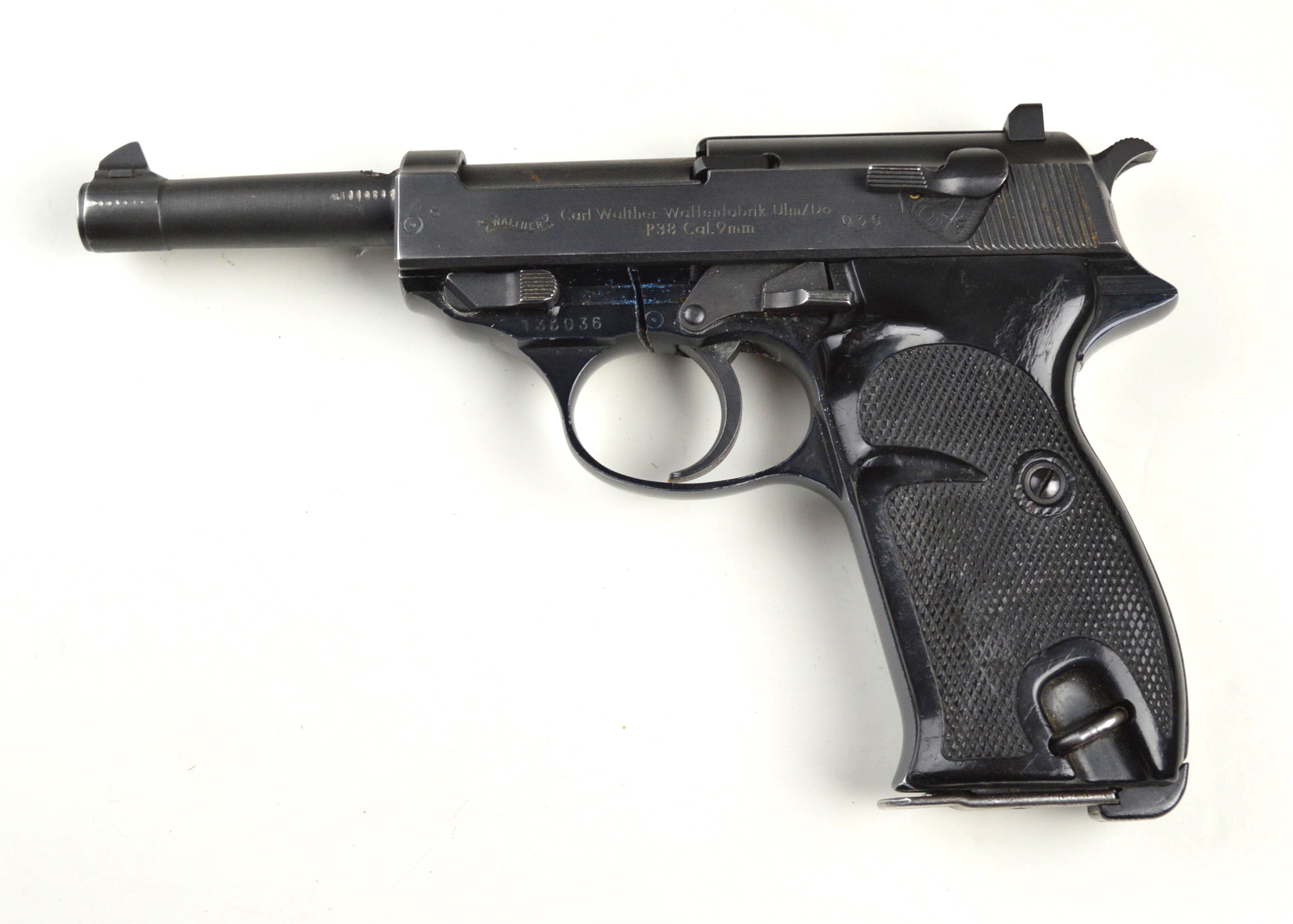 Demilitarized Carl Walther P38 Pistol