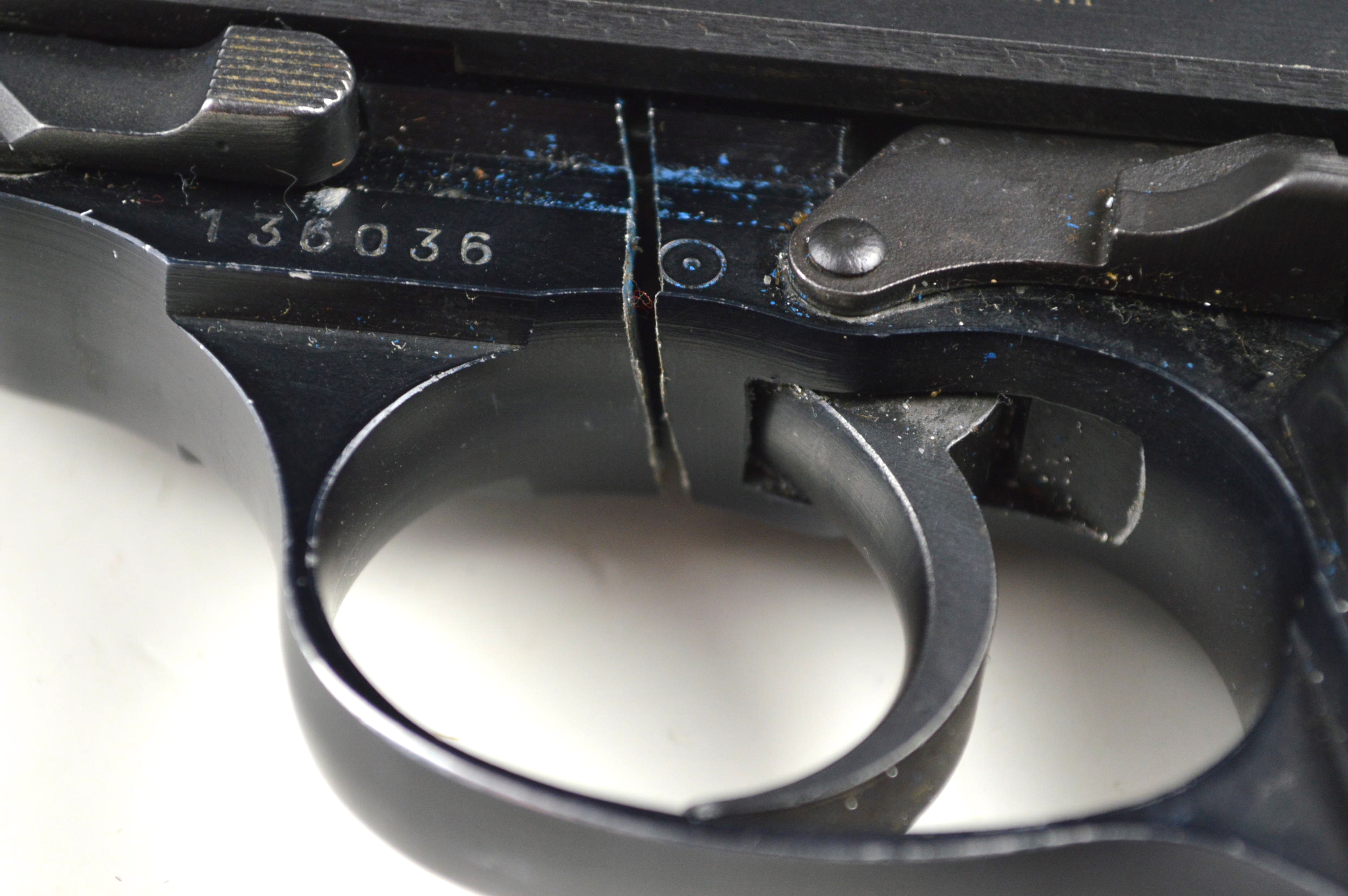 Demilitarized Carl Walther P38 Pistol