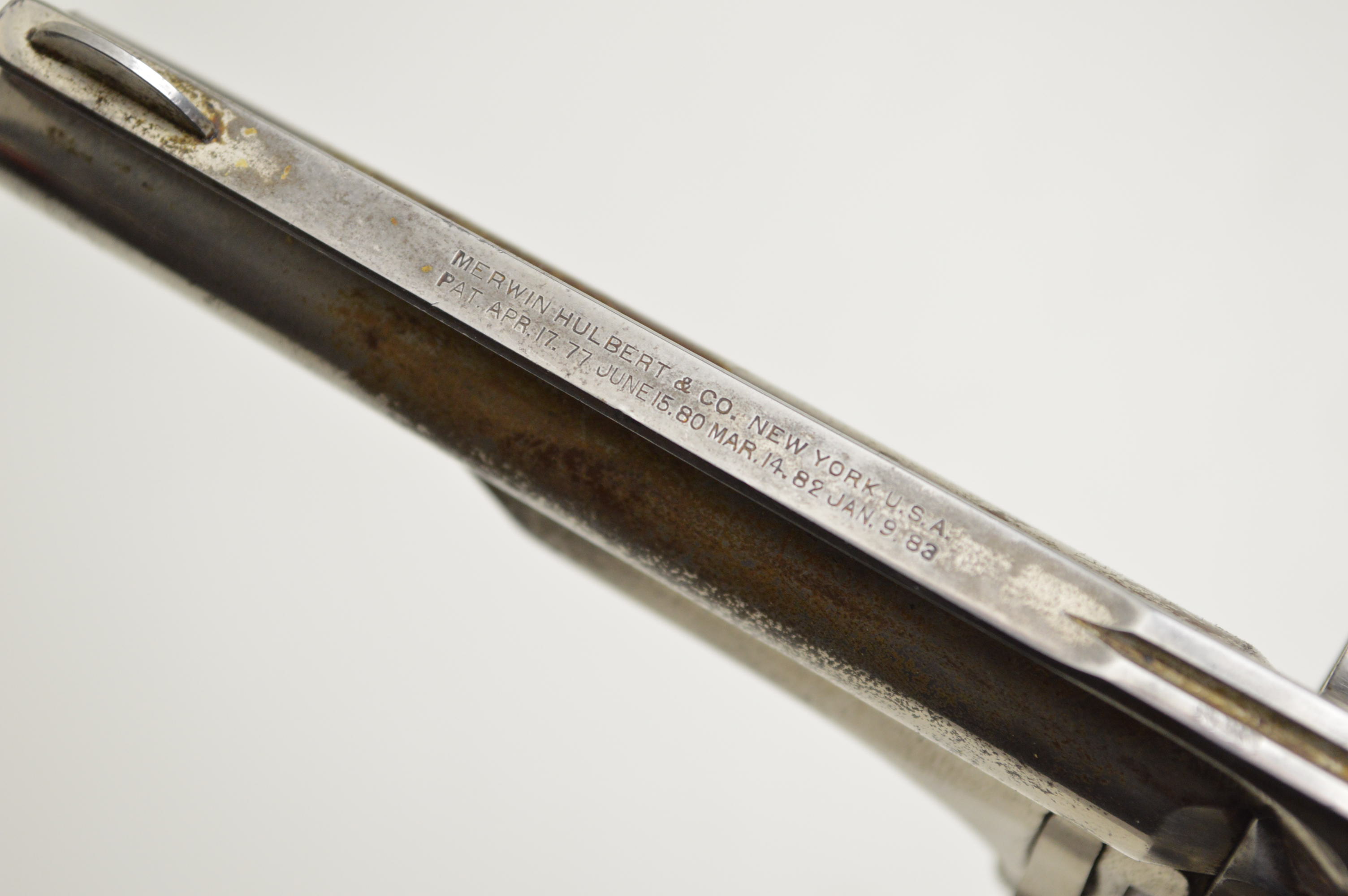 Merwin, Hulbert & Co. .38 Caliber Revolver Pistol