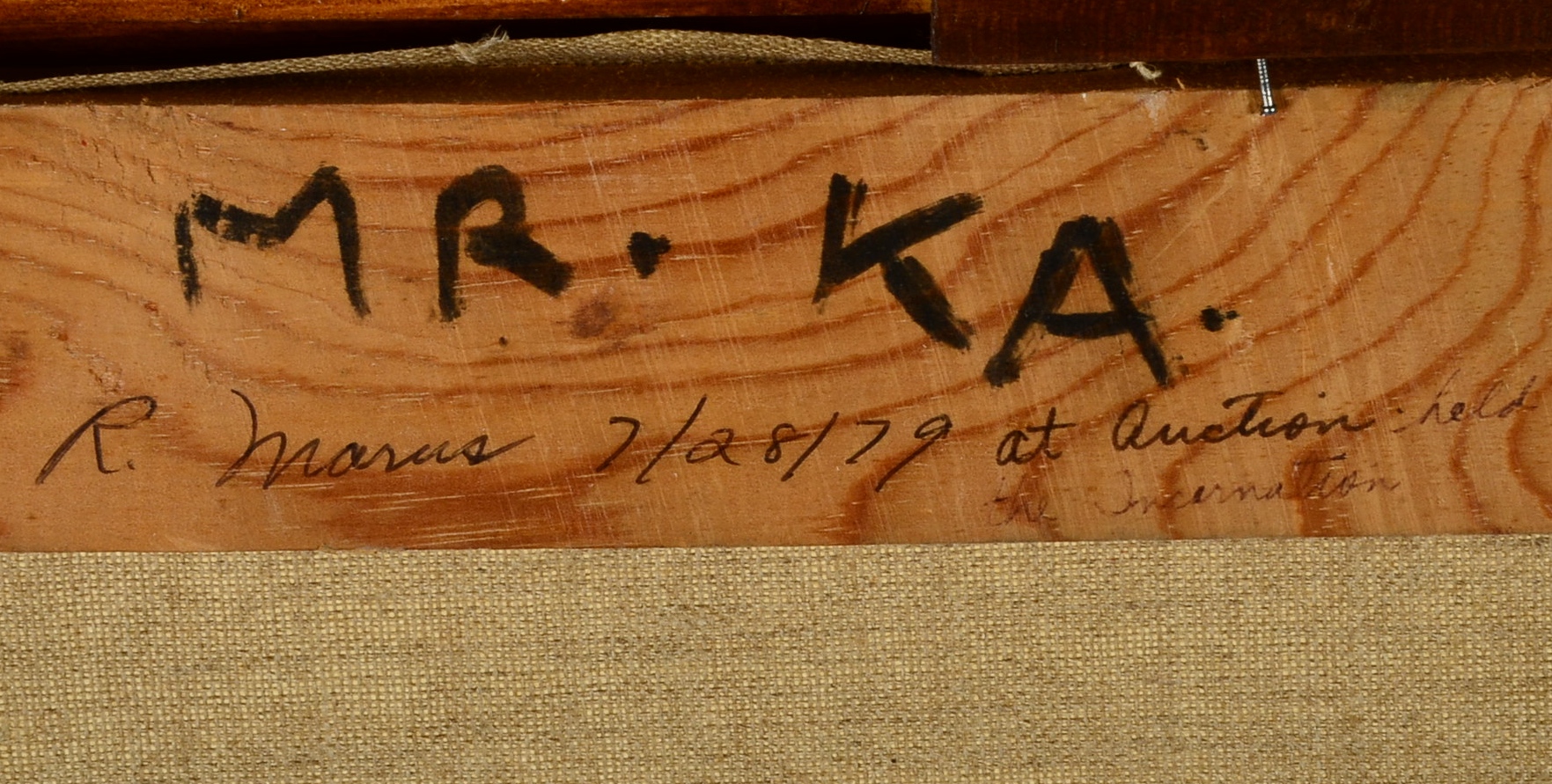 Original R. Fuster Oil on Canvas Painting