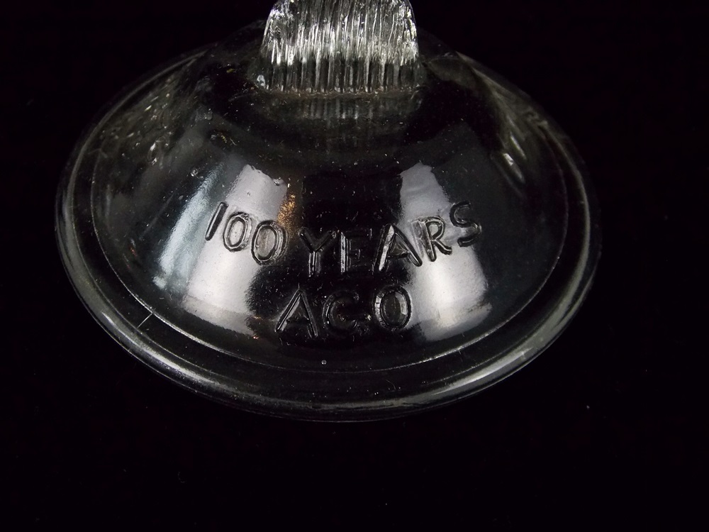 Miniature 1876 EAPG Glass Philadeplphia Liberty Bell Miniatures by Gillander