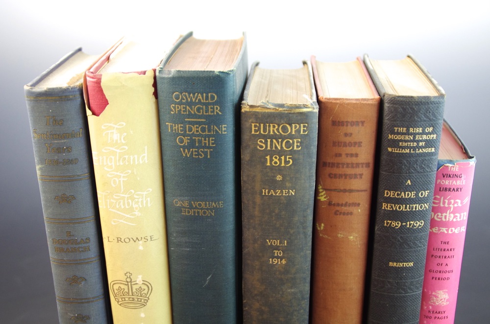 Group of Eleven Books Including Social History