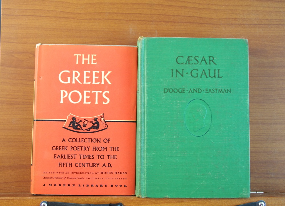 Latin Textbooks and Other Books Related to Roman and Greek Writers