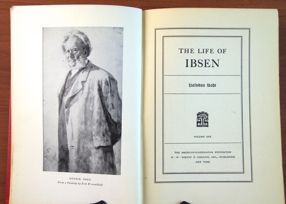 Books on Ibsen, Collected Plays and Biography