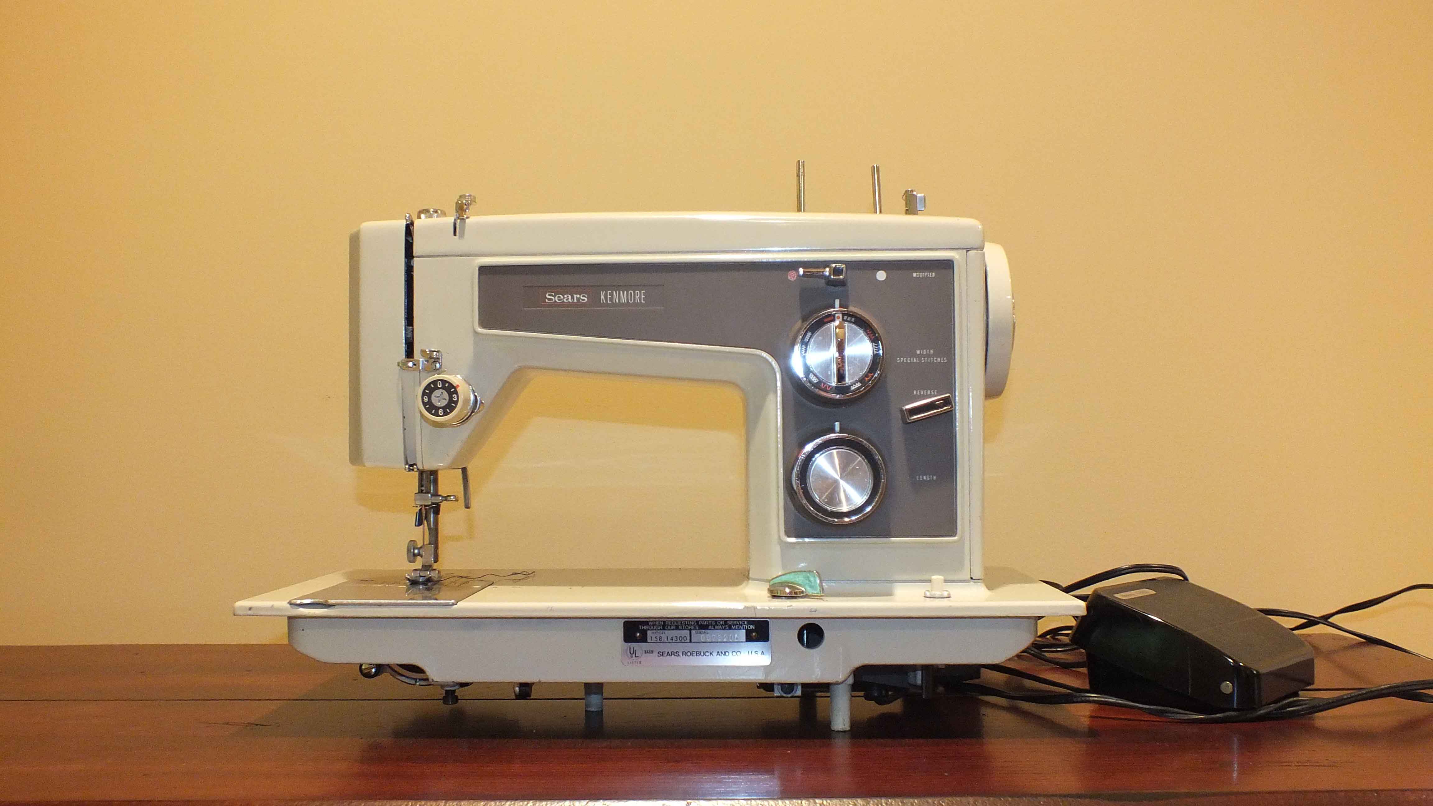 Sears and Roebuck Portable Sewing Machine