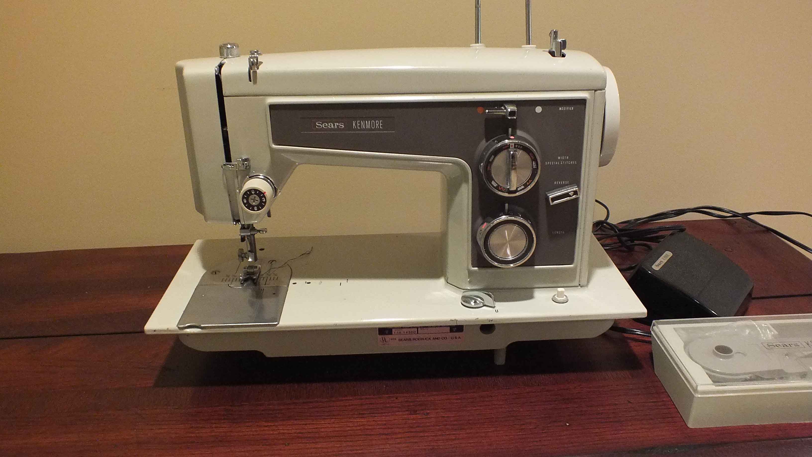 Sears and Roebuck Portable Sewing Machine