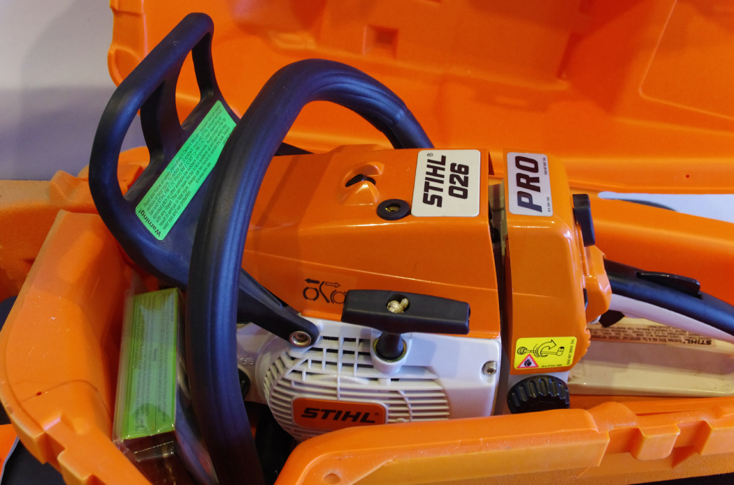 STIHL Pro 026 Chain Saw with Carrying Case