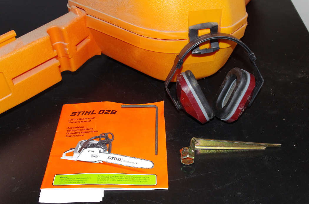 STIHL Pro 026 Chain Saw with Carrying Case