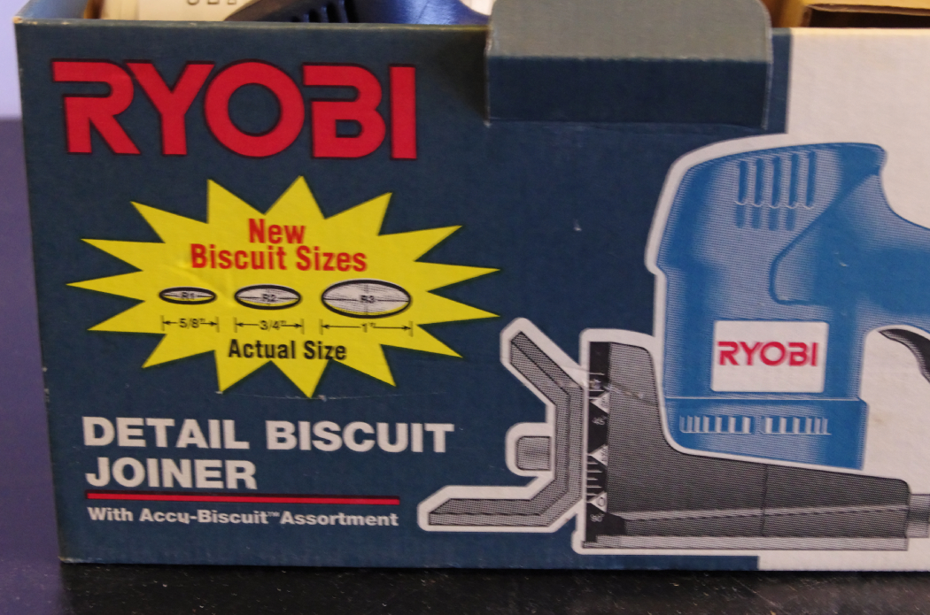 Ryobi Detail Biscuit Joiner, New In Box