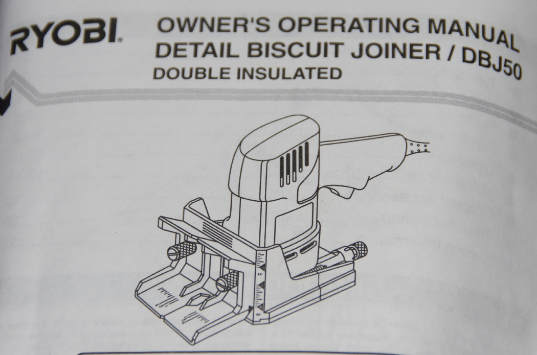 Ryobi Detail Biscuit Joiner, New In Box