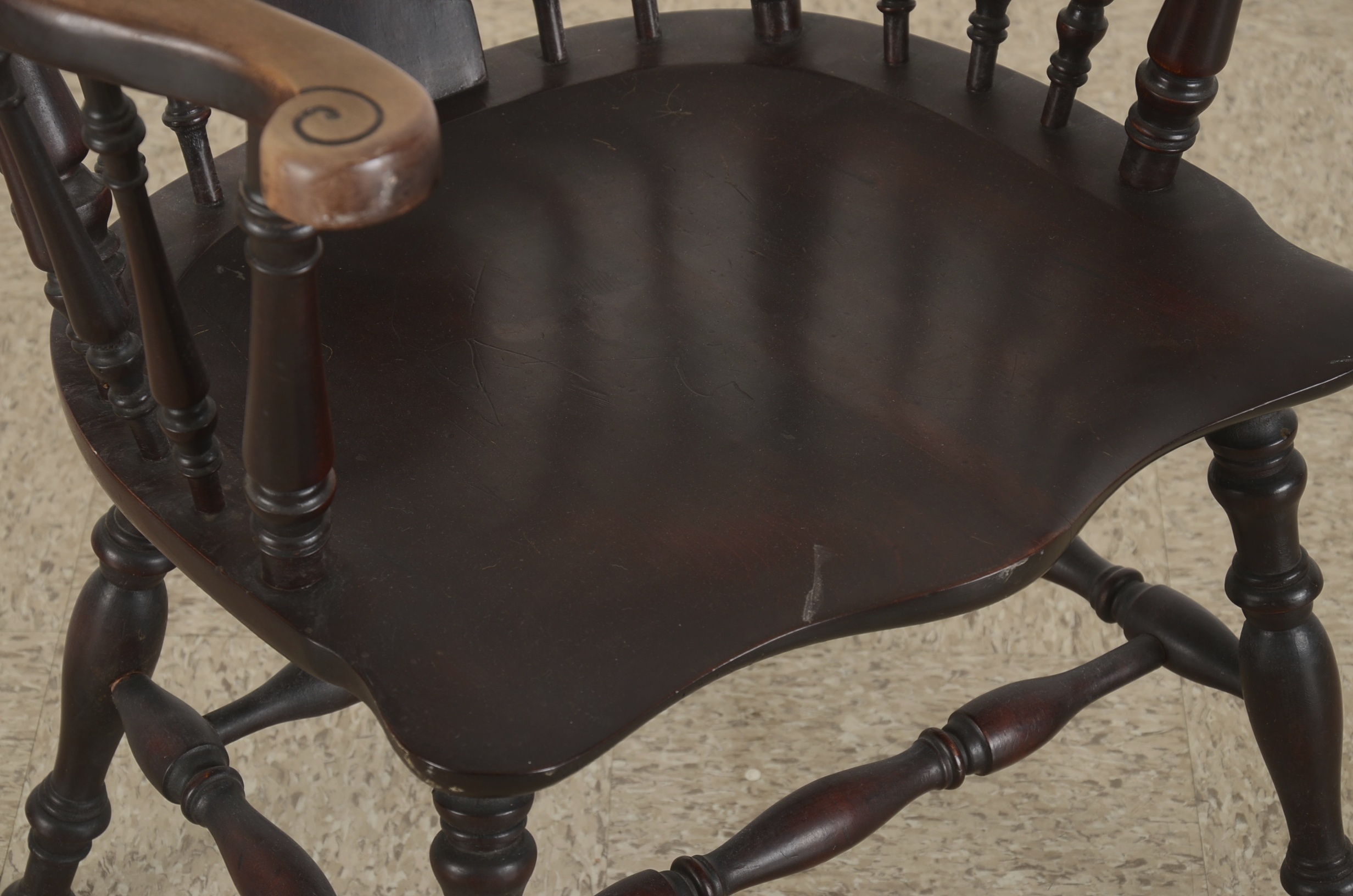 Windsor Style Binghamton Chair Company Armchair