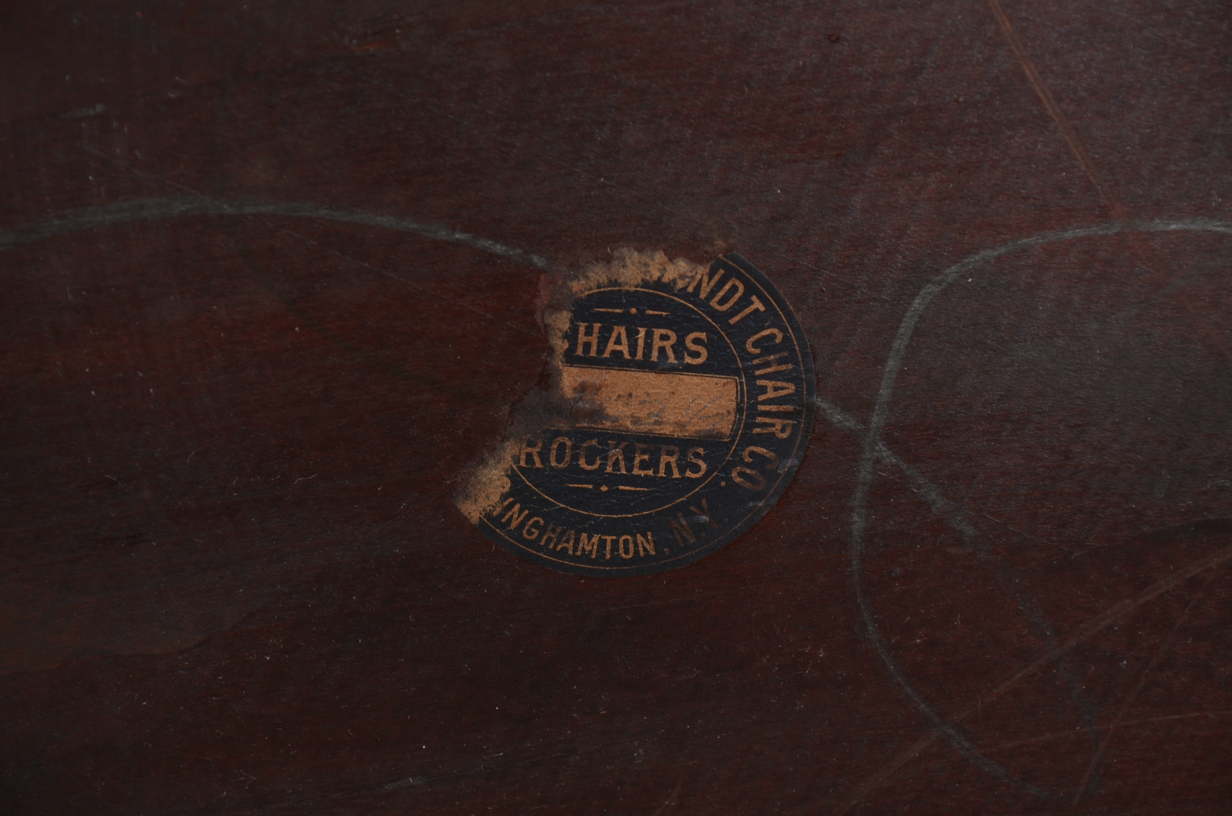 Windsor Style Binghamton Chair Company Armchair