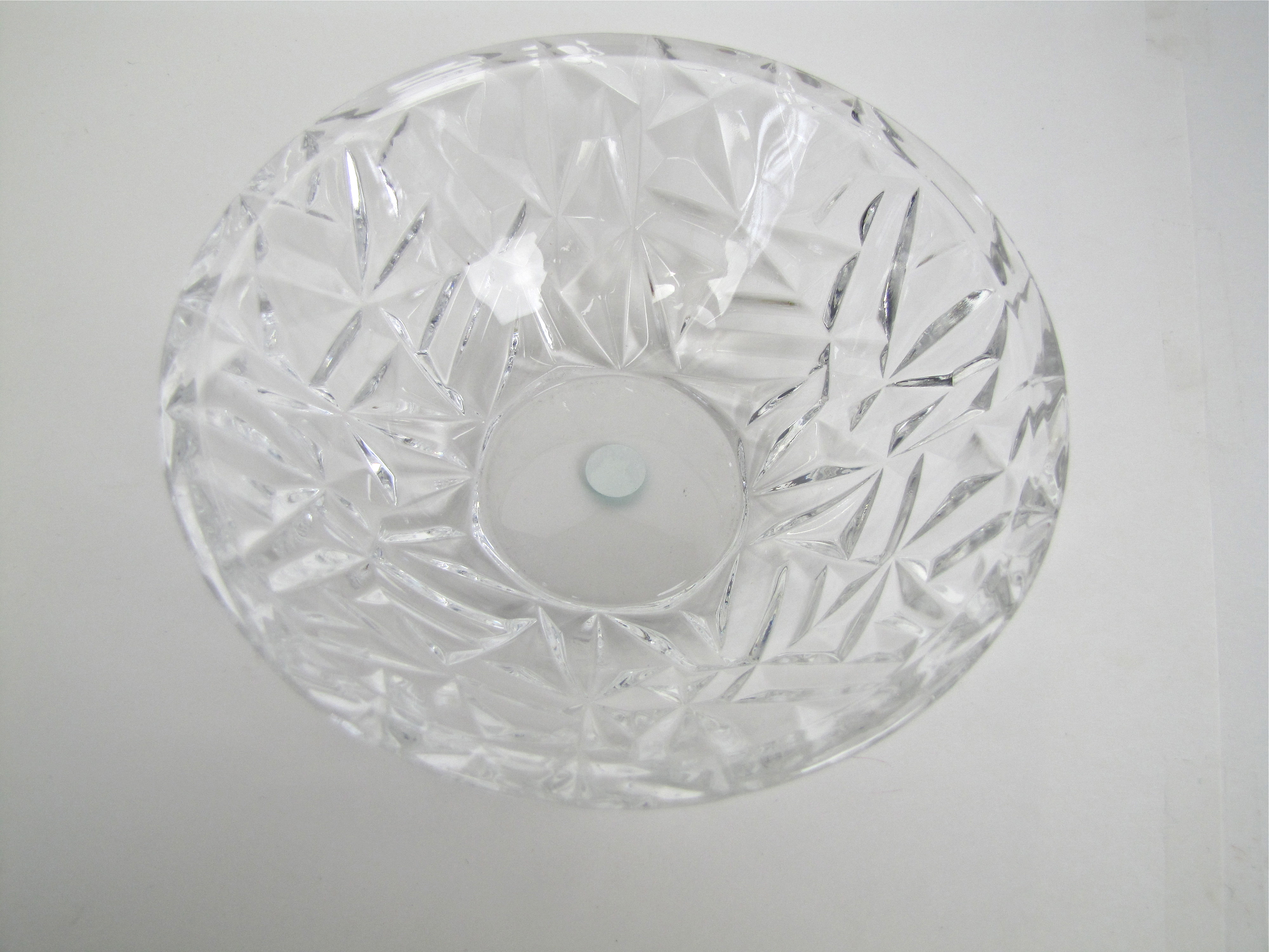 Tiffany & Co. Germany Crystal Bowl & Fine Czechoslovakian Cut Crystal Ash Tray