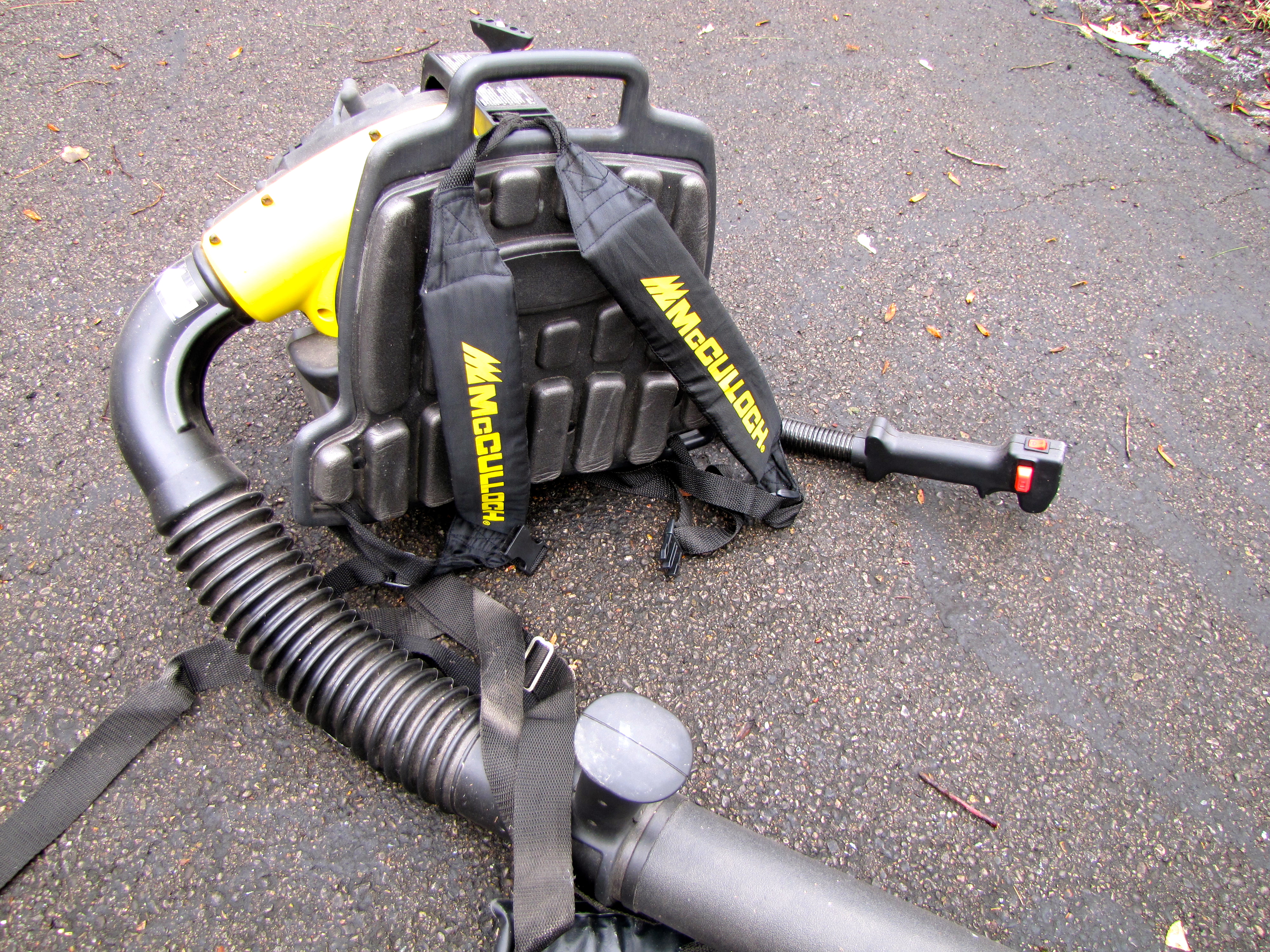 John Deere 14SB Lawn Mower And Backpack Gas BlowerTrimmer