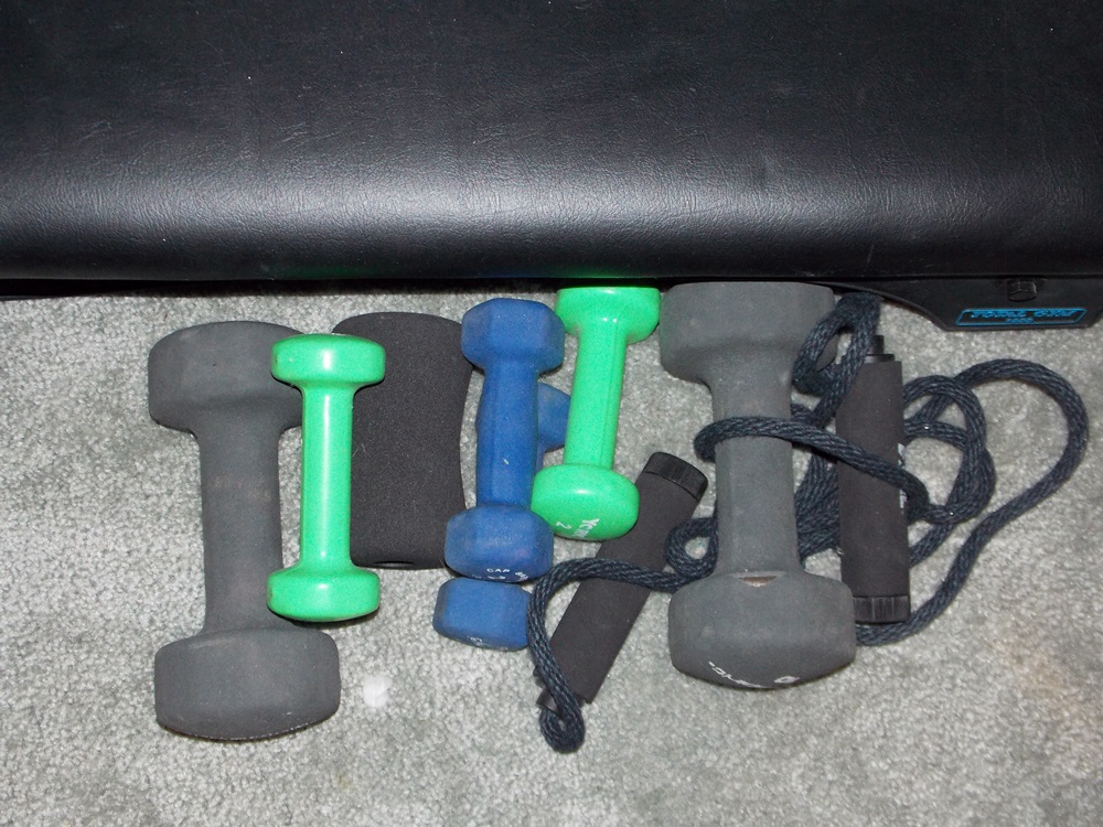 Exercise Equipment To Include a Total Gym and Ab Revolutionizer