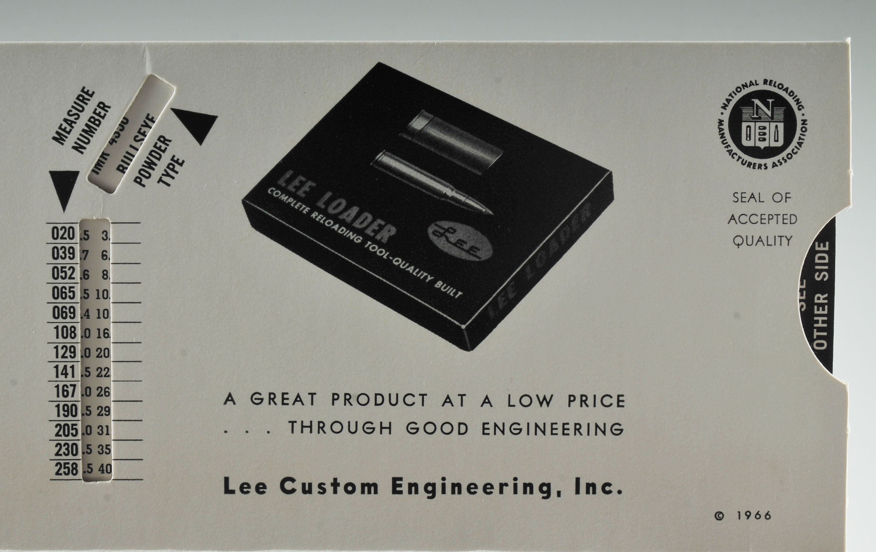 Lee Powder Measure kit