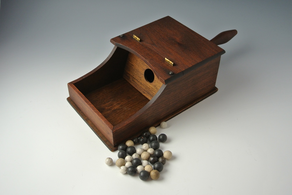 1800s Masonic Voting Box