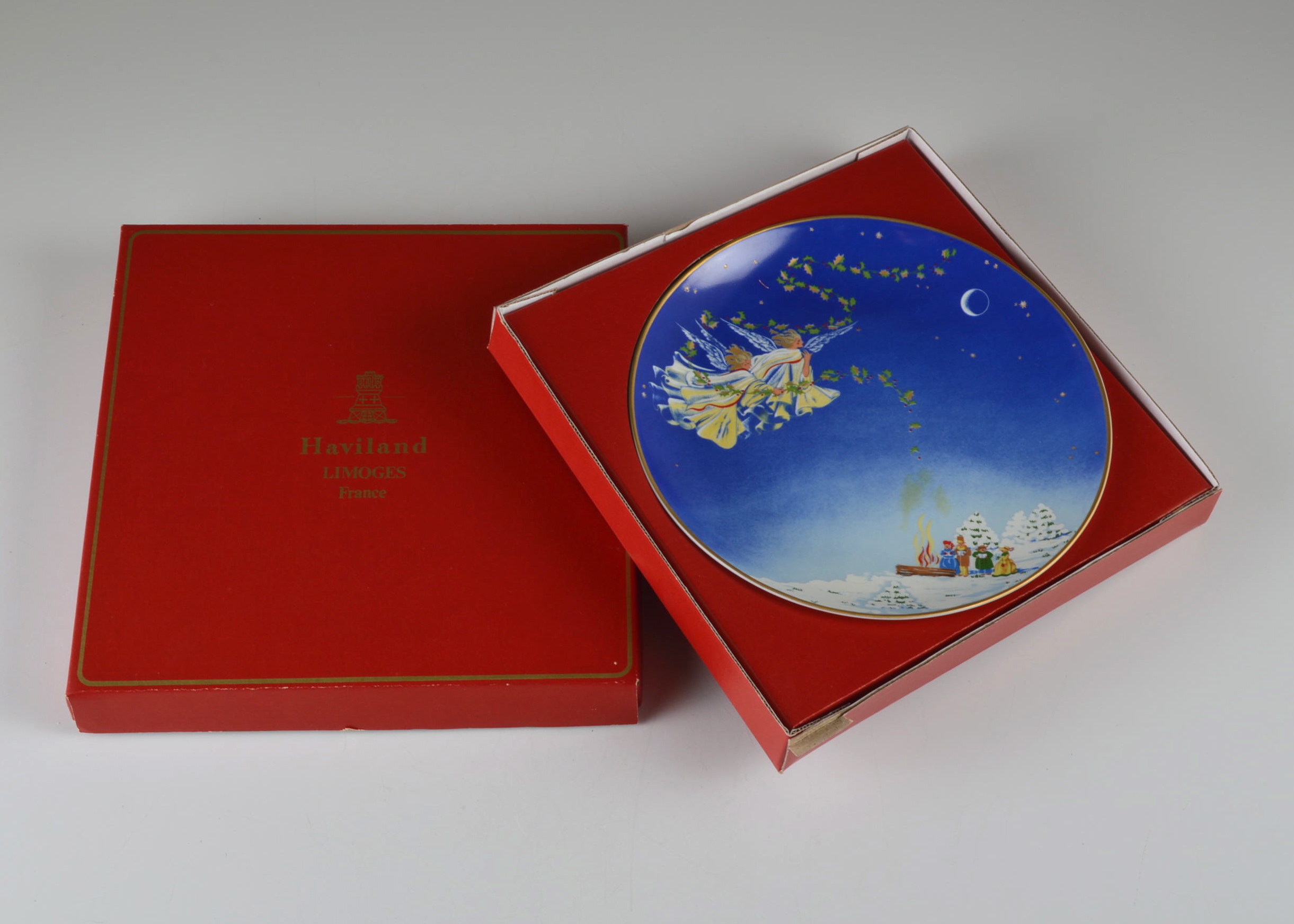 Limited Edition 1986 Haviland Limoges Christmas Plate